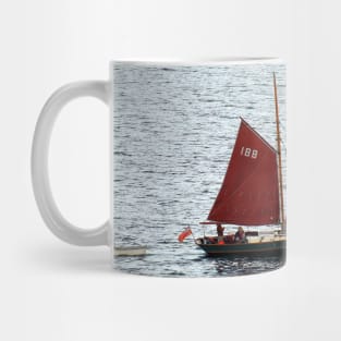 Red Sails in Falmouth Harbour Mug